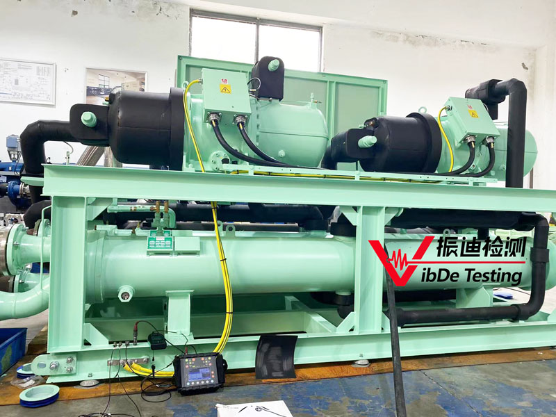 Viber X5振动分析仪应用于冷冻机透平机压缩机振动检测服务中